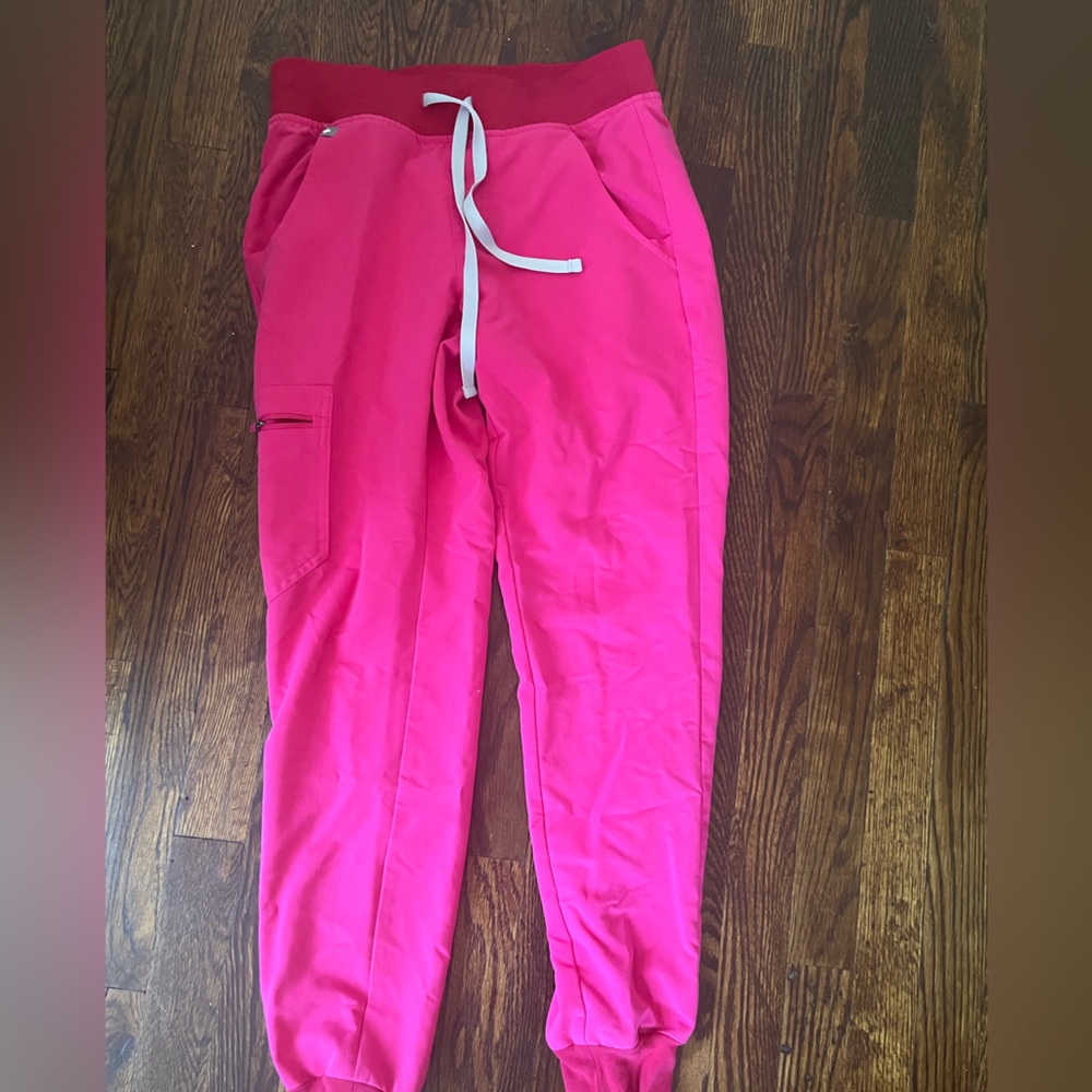 Figs Hot Pink Zamora Jogger XS